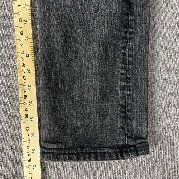 Levis Jeans Men Fit: 29x29.5 Black 514 Regular Fit Straight Leg Dark Wash - Picture 12 of 13